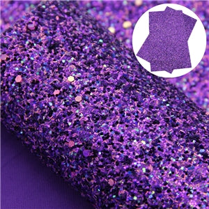 Chunky Glitter Violeta Oscuro