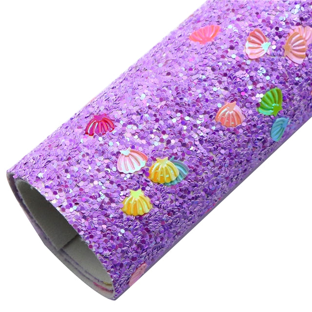 Chunky Glitter Caracol Violeta